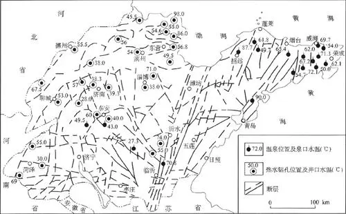 山東?。厝┑?zé)豳Y源分布規(guī)律-地?zé)衢_(kāi)發(fā)利用-地大熱能