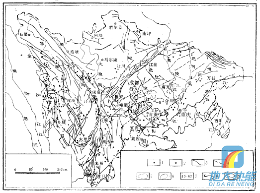 四川省地?zé)豳Y源分布規(guī)律-地?zé)衢_發(fā)利用-地大熱能