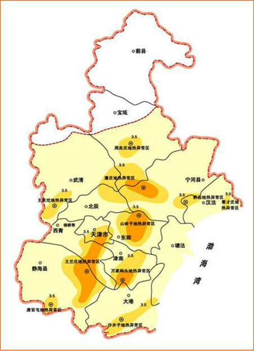 天津市地?zé)豳Y源分布規(guī)律-地?zé)衢_發(fā)利用-地大熱能